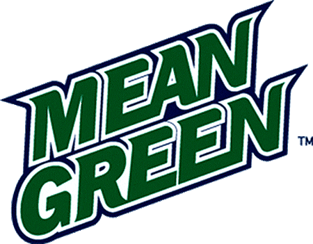 North Texas Mean Green 2003-2004 Wordmark Logo t shirts DIY iron ons